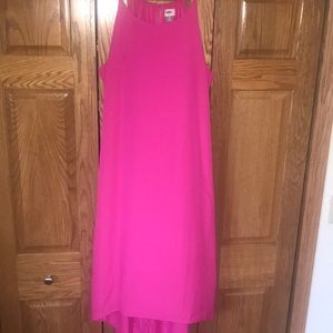 Hot pink high/low dress from Old Navy 💓